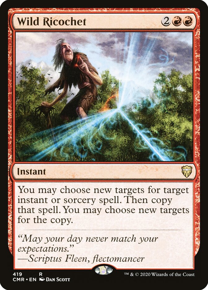 Wild Ricochet (419) - Commander Legends (CMR)
