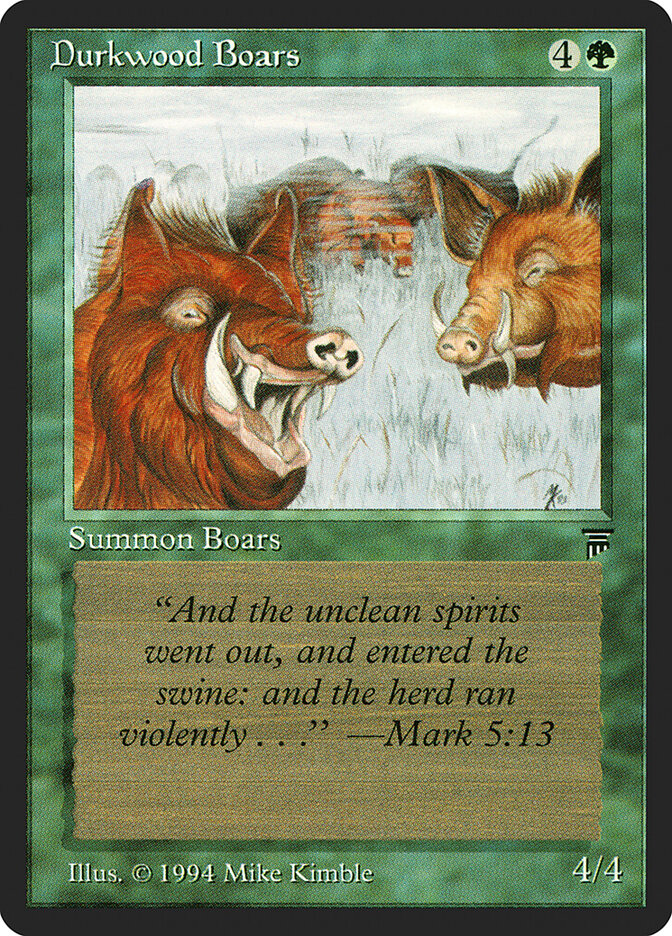 Durkwood Boars (182) - Legends (LEG)