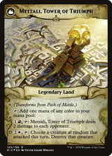 Path of Mettle // Metzali, Tower of Triumph (165s) - Rivals of Ixalan Promos (PRIX)