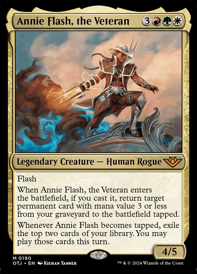 Annie Flash, the Veteran - Outlaws of Thunder Junction (OTJ)