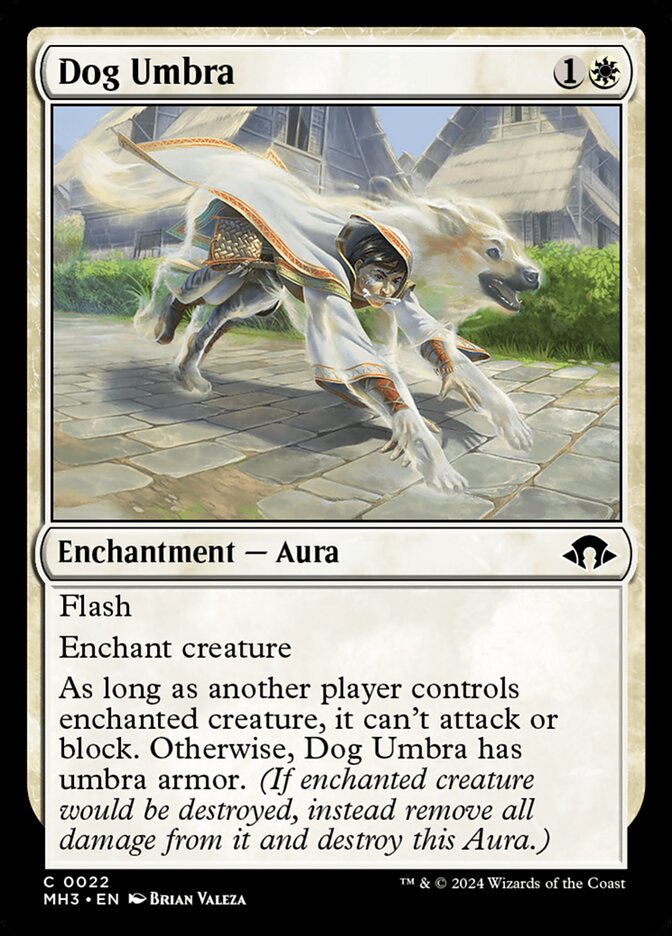 Dog Umbra - [Foil] Modern Horizons 3 (MH3)