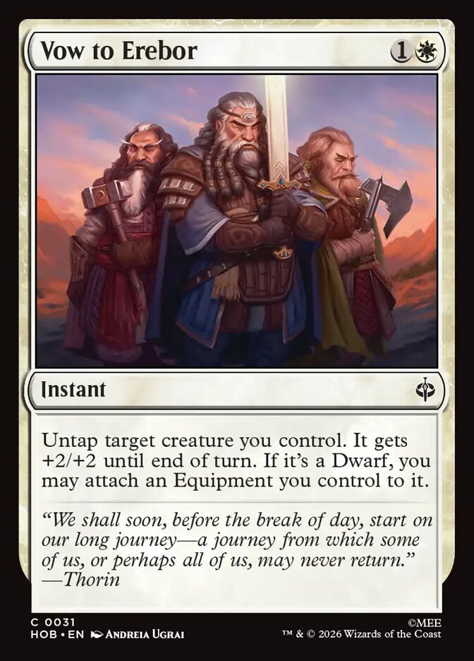 Vow to Erebor (31) - The Hobbit (HOB)