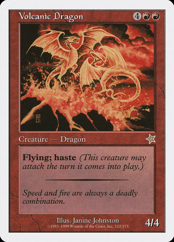 Volcanic Dragon (122) - Starter 1999 (S99)