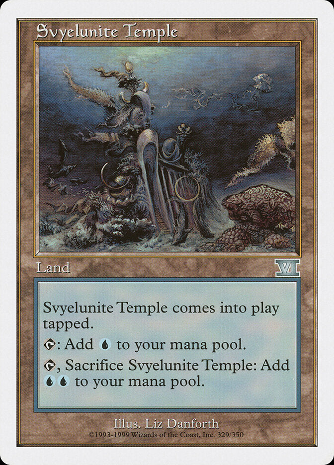 Svyelunite Temple (329) - Classic Sixth Edition (6ED)