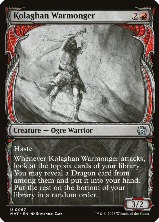 Kolaghan Warmonger (67) - March of the Machine: The Aftermath (MAT)