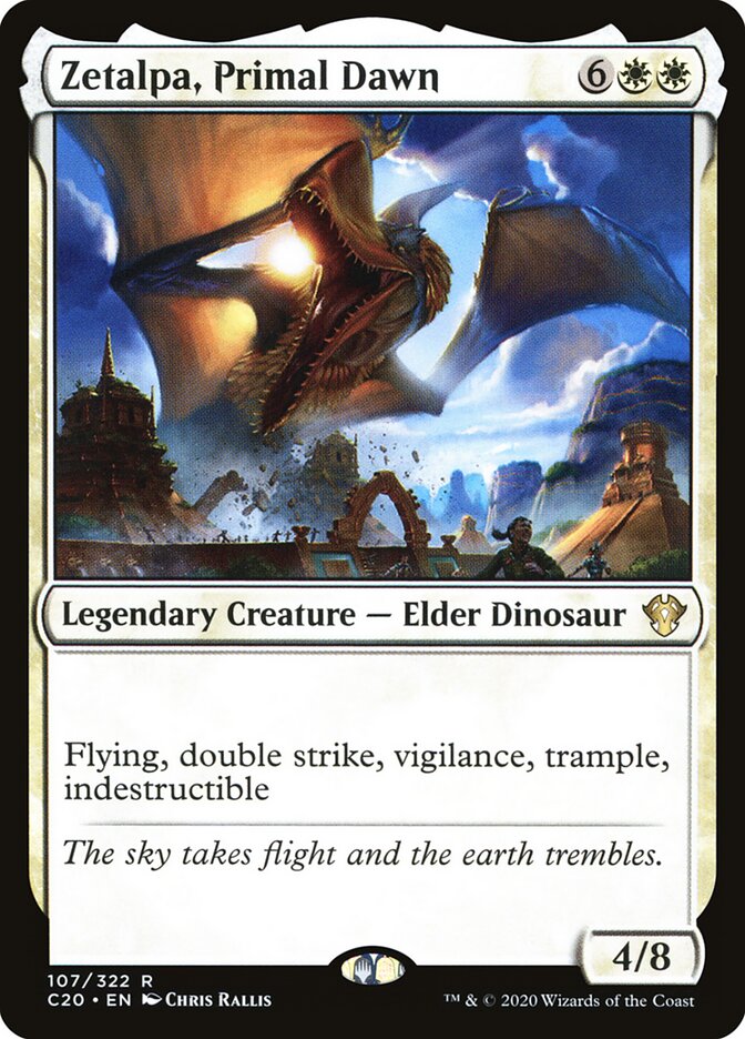 Zetalpa, Primal Dawn (107) - Commander 2020 (C20)