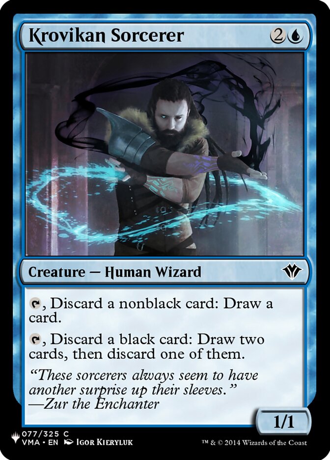 Krovikan Sorcerer - The List (PLST)