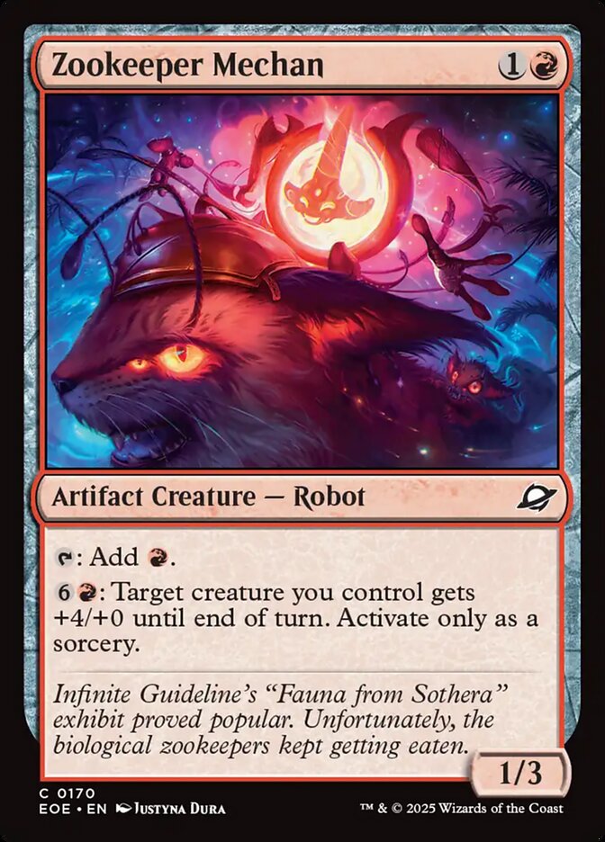 Zookeeper Mechan (170) - Edge of Eternities (EOE)
