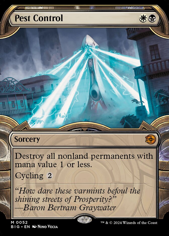 Pest Control - [Foil, Showcase] The Big Score (BIG)