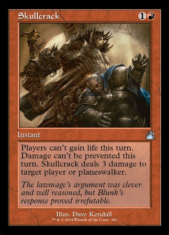 Skullcrack (341) - Ravnica Remastered (RVR)
