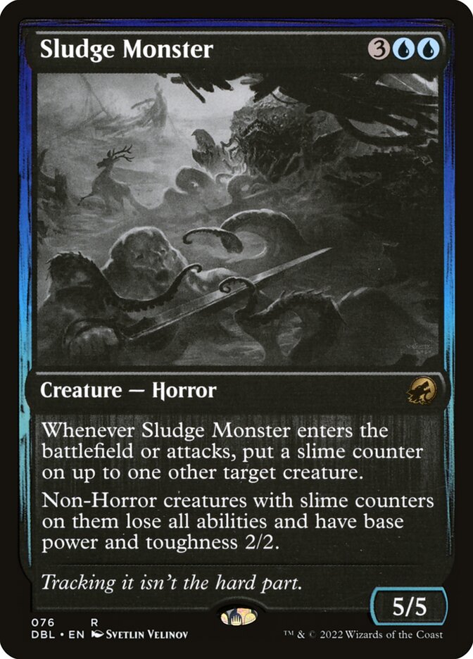Sludge Monster (76) - Innistrad: Double Feature (DBL)