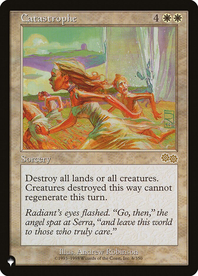 Catastrophe (USG-6) - The List (PLST)