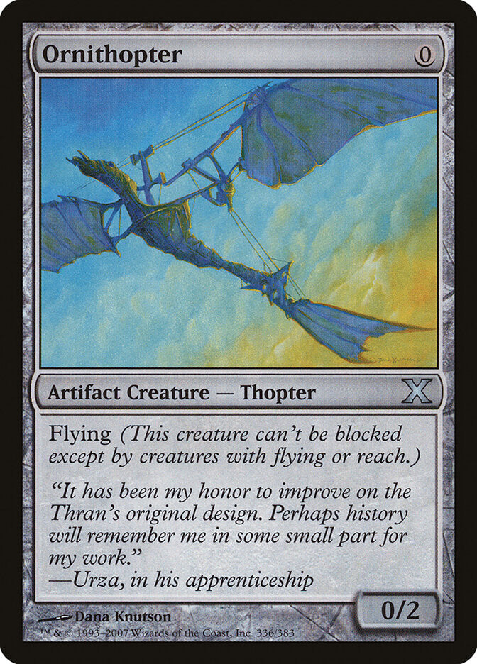 Ornithopter (336) - Tenth Edition (10E)