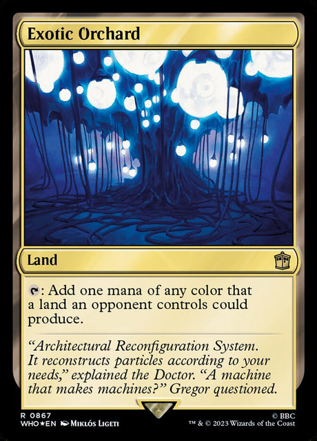 Exotic Orchard (867) - Doctor Who (WHO)