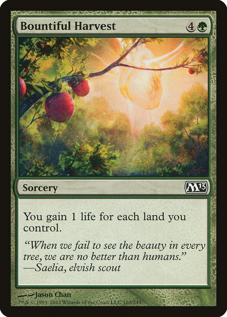 Bountiful Harvest (163) - Magic 2013 (M13)