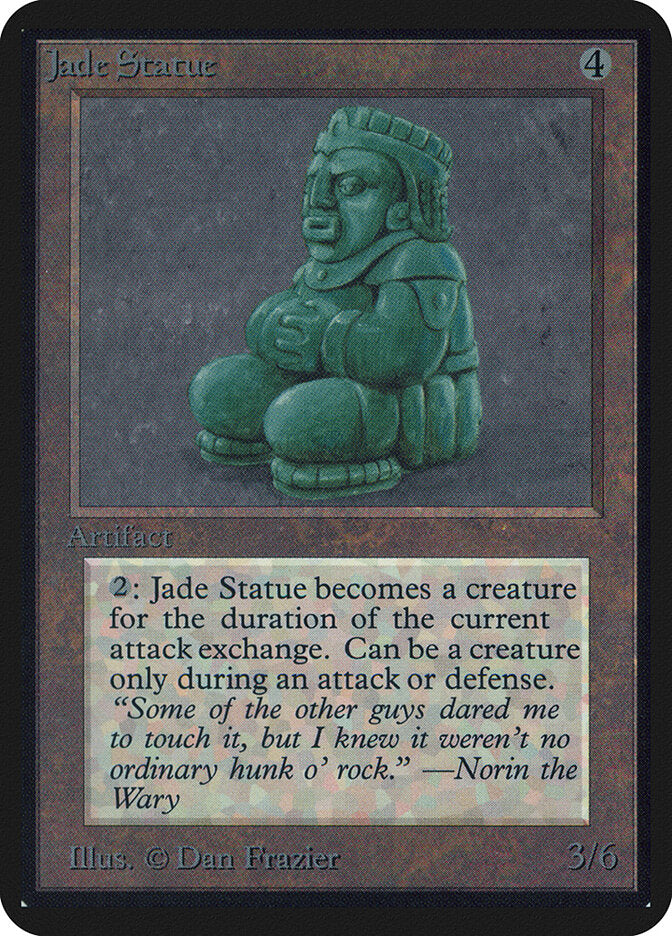 Jade Statue (253) - Limited Edition Alpha (LEA)