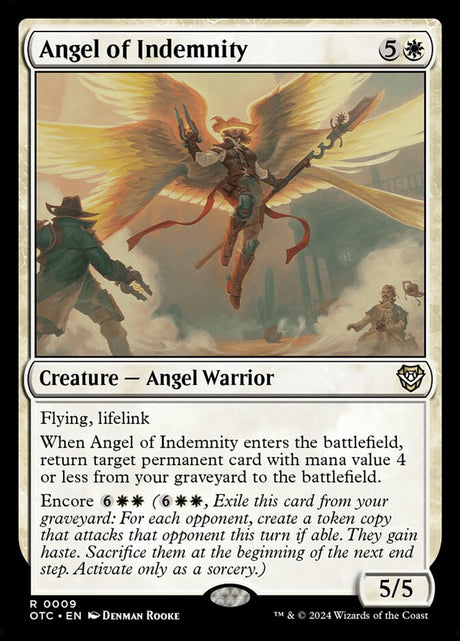 Angel of Indemnity (9) - Outlaws of Thunder Junction Commander (OTC)