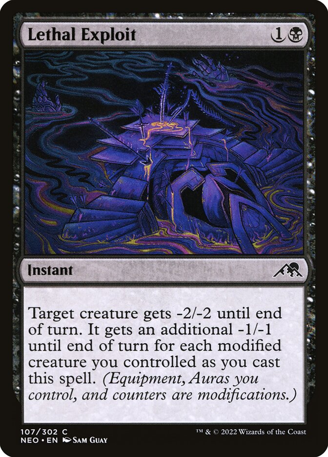 Lethal Exploit (107) - Kamigawa: Neon Dynasty (NEO)