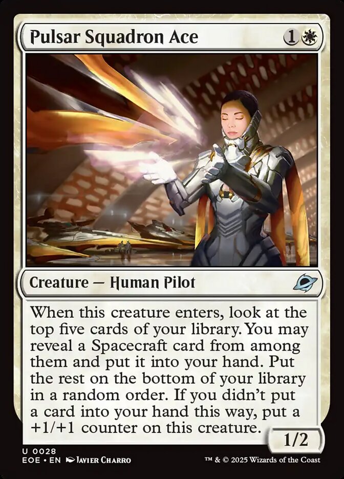 Pulsar Squadron Ace (28) - Edge of Eternities (EOE)