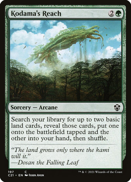 Kodama's Reach (197) - Commander 2021 (C21)