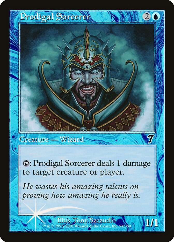 Prodigal Sorcerer (94) - Seventh Edition (7ED)