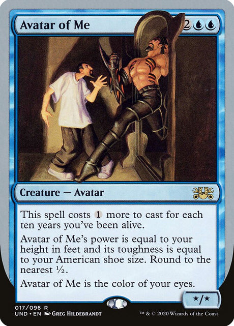 Avatar of Me (17) - Unsanctioned (UND)
