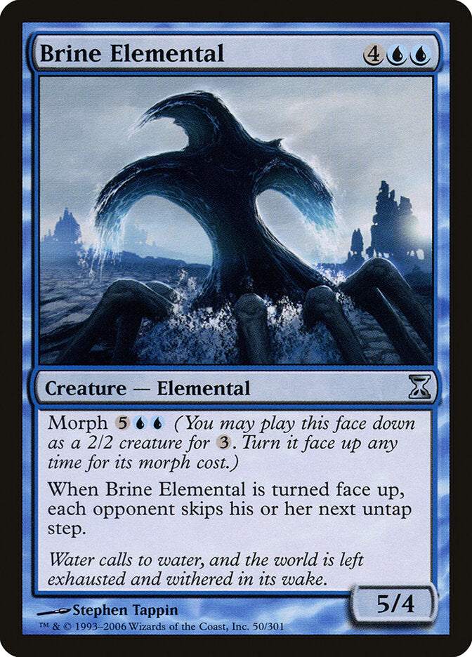 Brine Elemental (50) - Time Spiral (TSP)
