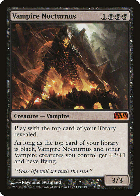 Vampire Nocturnus (113) - Magic 2013 (M13)