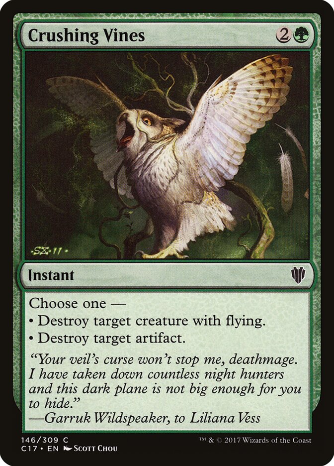 Crushing Vines (146) - Commander 2017 (C17)