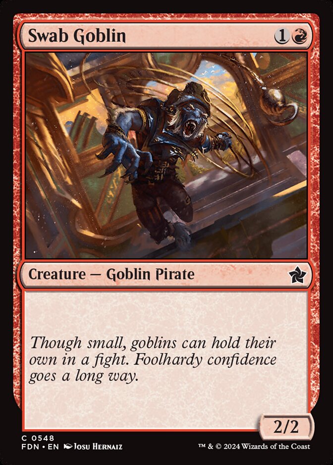 Swab Goblin (548) - Foundations (FDN)