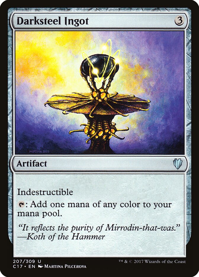 Darksteel Ingot (207) - Commander 2017 (C17)