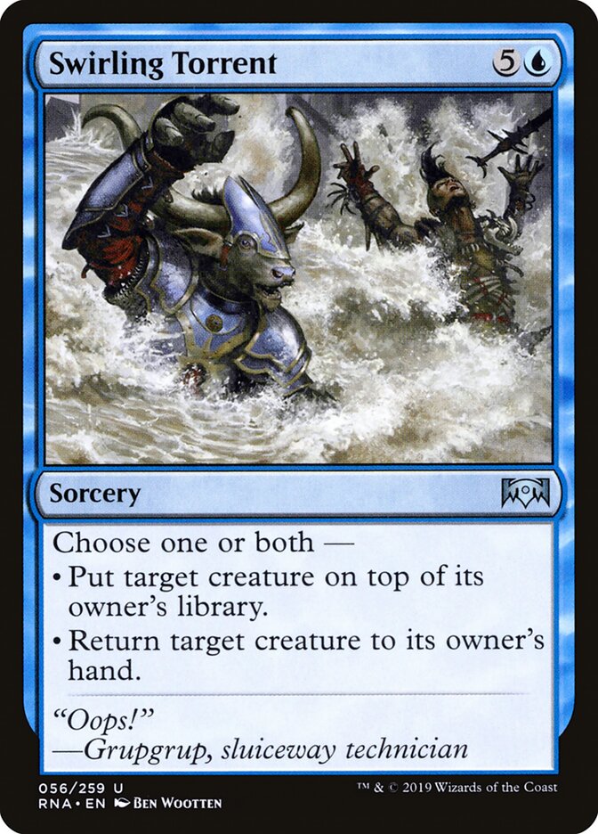 Swirling Torrent (56) - Ravnica Allegiance (RNA)
