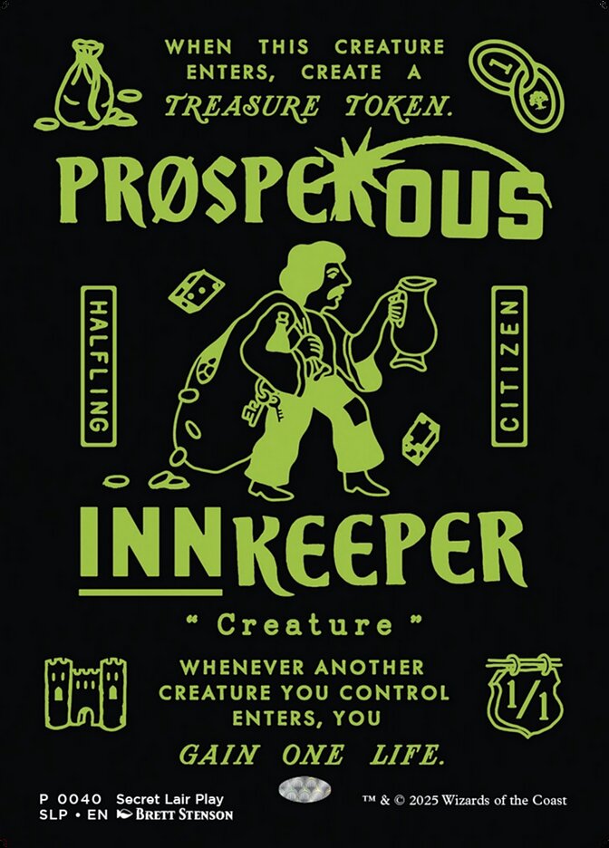 Prosperous Innkeeper (40) - Secret Lair Promo (SLP)