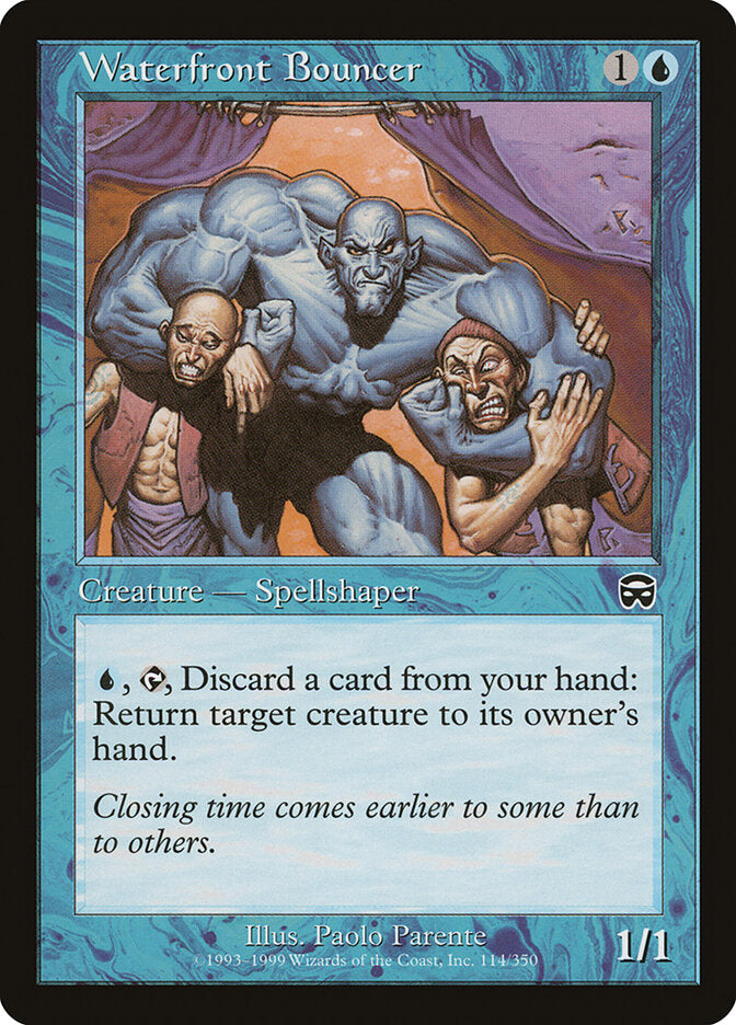 Waterfront Bouncer (114) - Mercadian Masques (MMQ)