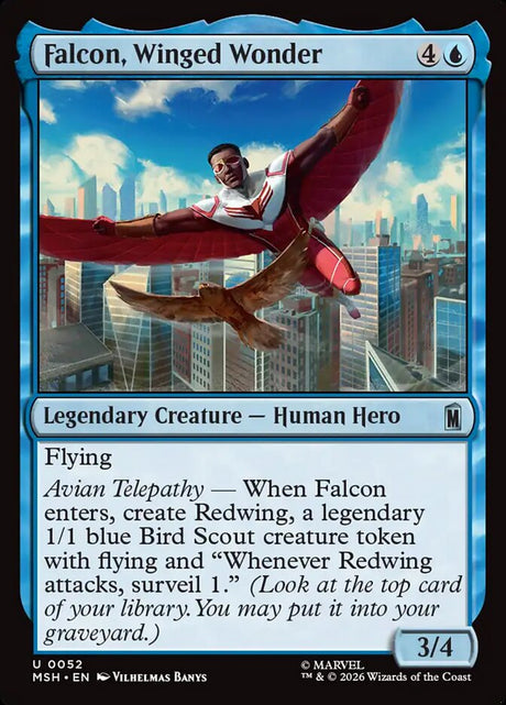 Falcon, Winged Wonder (52) - Marvel Super Heroes (MSH)