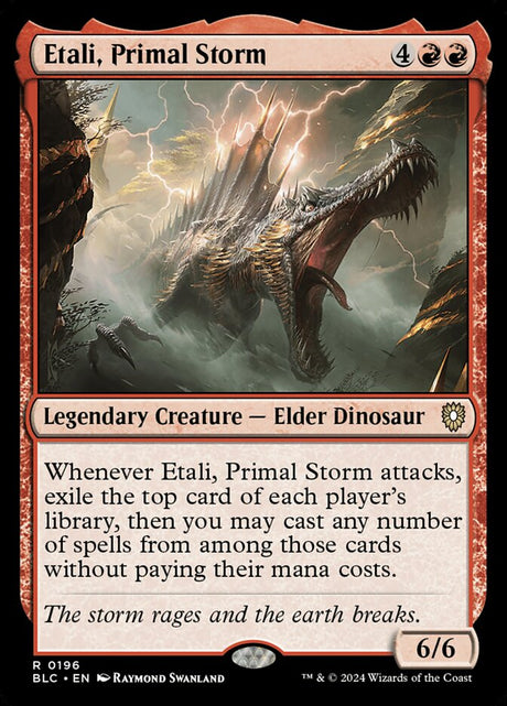Etali, Primal Storm (196) - Bloomburrow Commander (BLC)