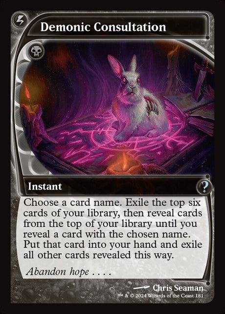 Demonic Consultation (181) - Mystery Booster 2 (MB2)