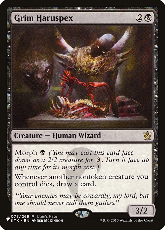 Grim Haruspex (UGIN-73) - The List (PLST)