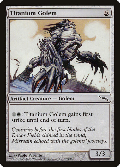 Titanium Golem (263) - Mirrodin (MRD)