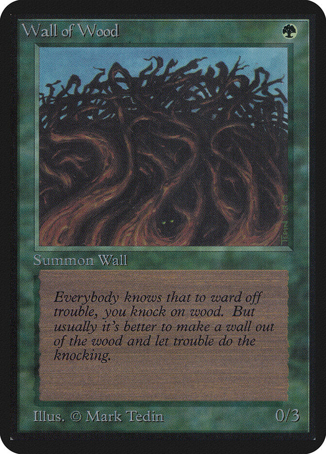Wall of Wood (225) - Limited Edition Alpha (LEA)