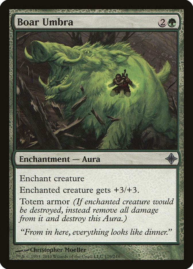 Boar Umbra (179) - Rise of the Eldrazi (ROE)