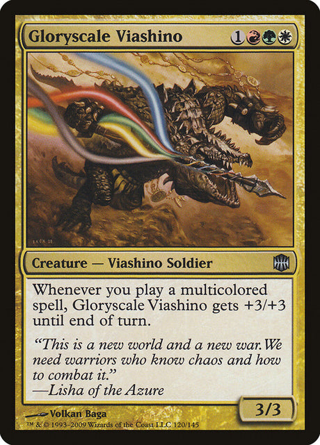 Gloryscale Viashino (120) - Alara Reborn (ARB)