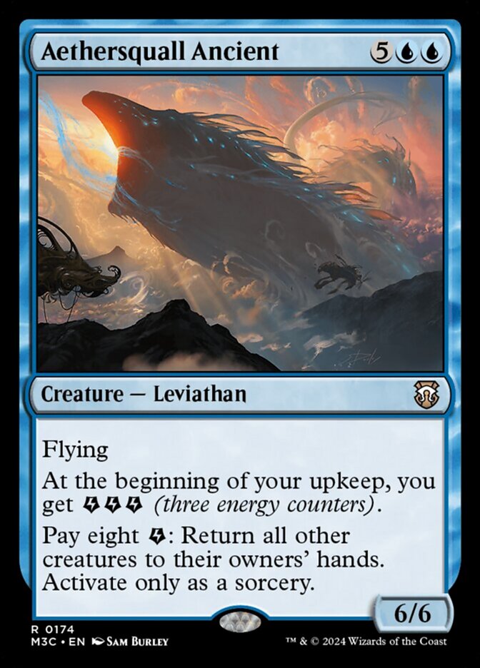 Aethersquall Ancient - [Foil] Modern Horizons 3 Commander (M3C)