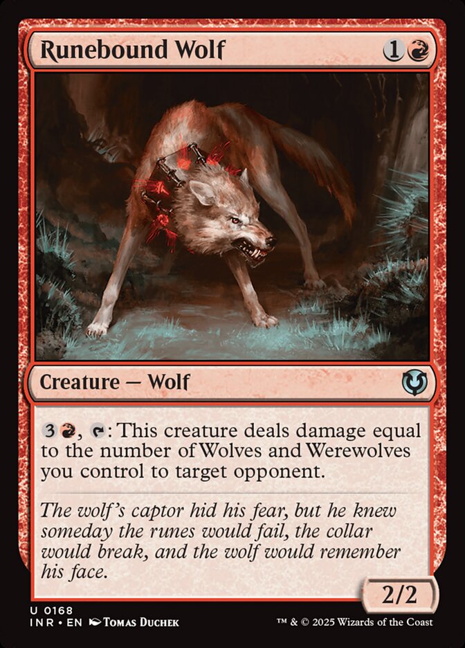Runebound Wolf - Innistrad Remastered (INR)