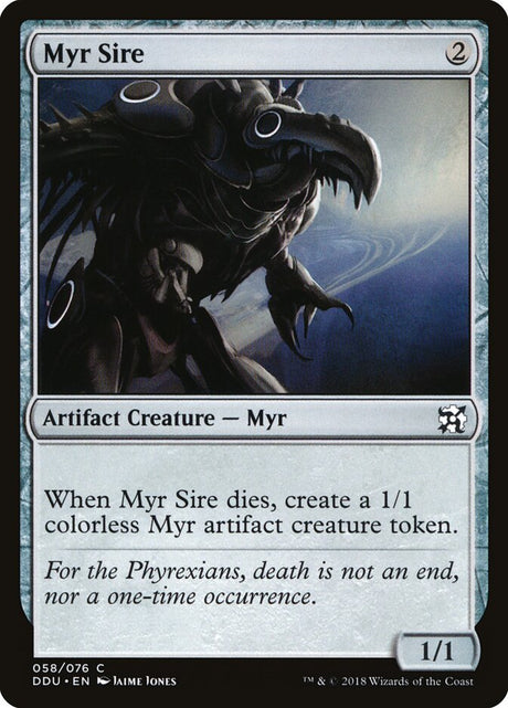 Myr Sire (58) - Duel Decks: Elves vs. Inventors (DDU)