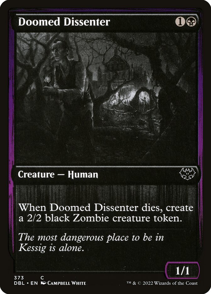 Doomed Dissenter - Innistrad: Double Feature (DBL)