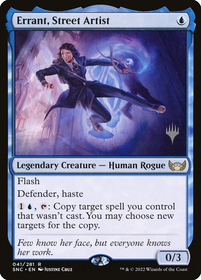 Errant, Street Artist (41p) - Streets of New Capenna Promos (PSNC)