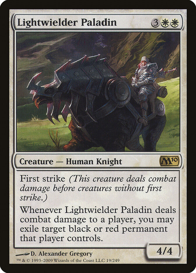 Lightwielder Paladin (19) - Magic 2010 (M10)
