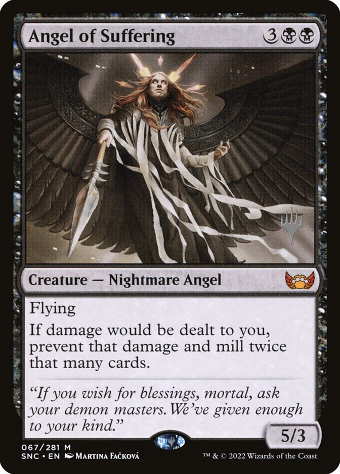 Angel of Suffering (67p) - Streets of New Capenna Promos (PSNC)