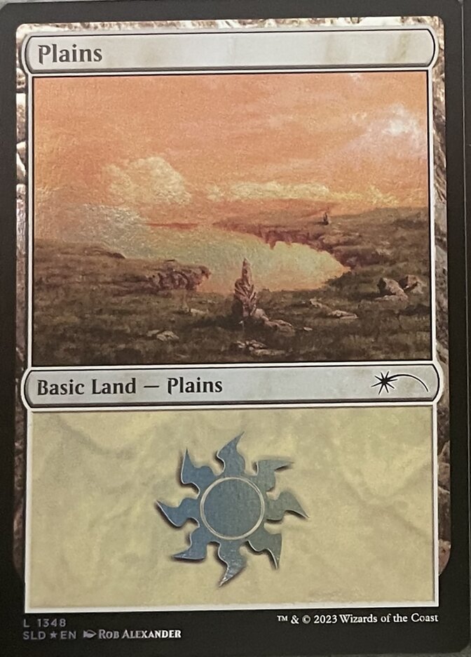 Plains (1348) - [Foil] Secret Lair Drop (SLD)